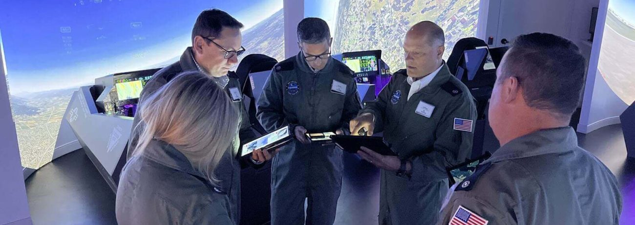 Simulation instructor guides students